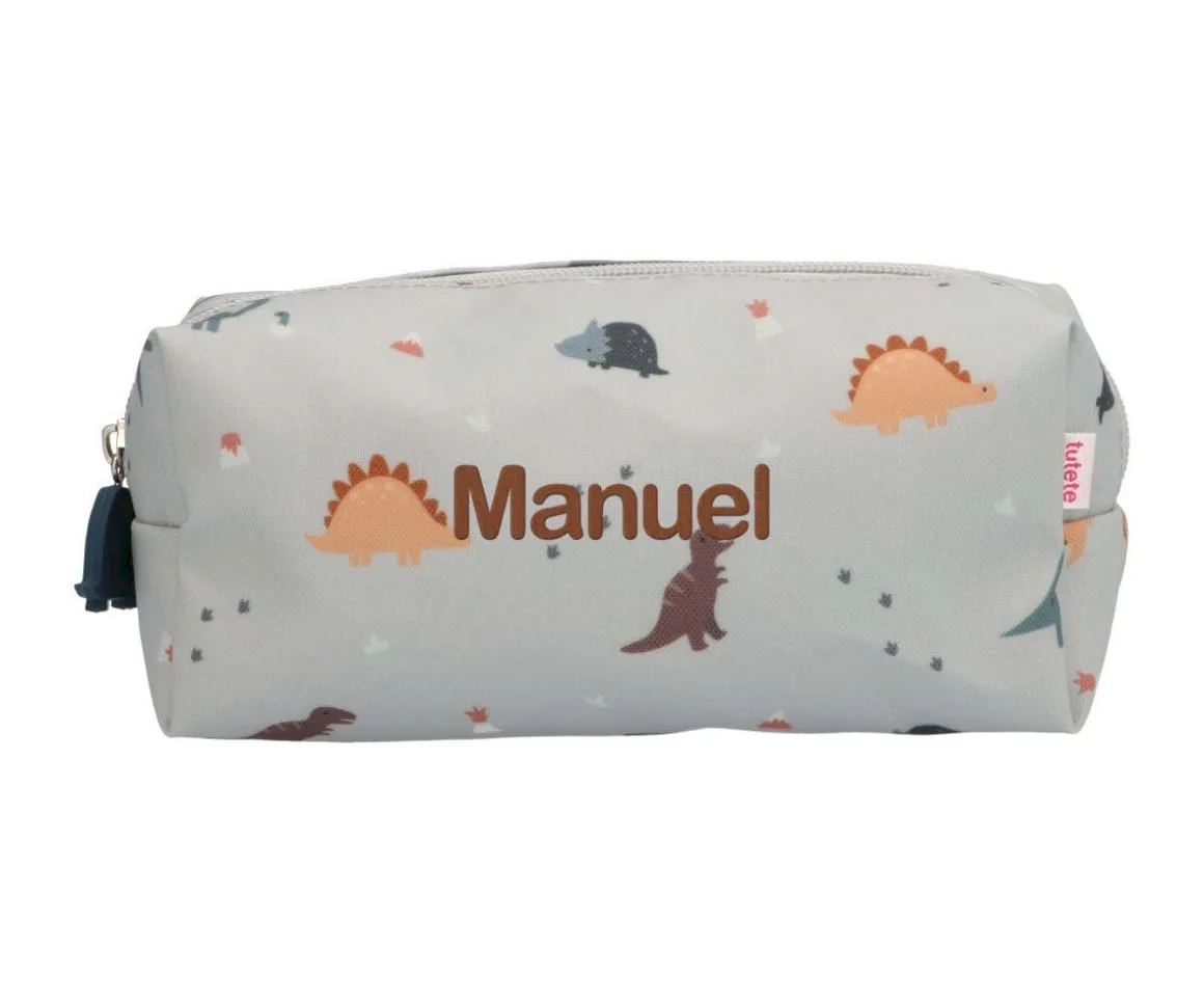 Estuche Escolar Dinos World Personalizable