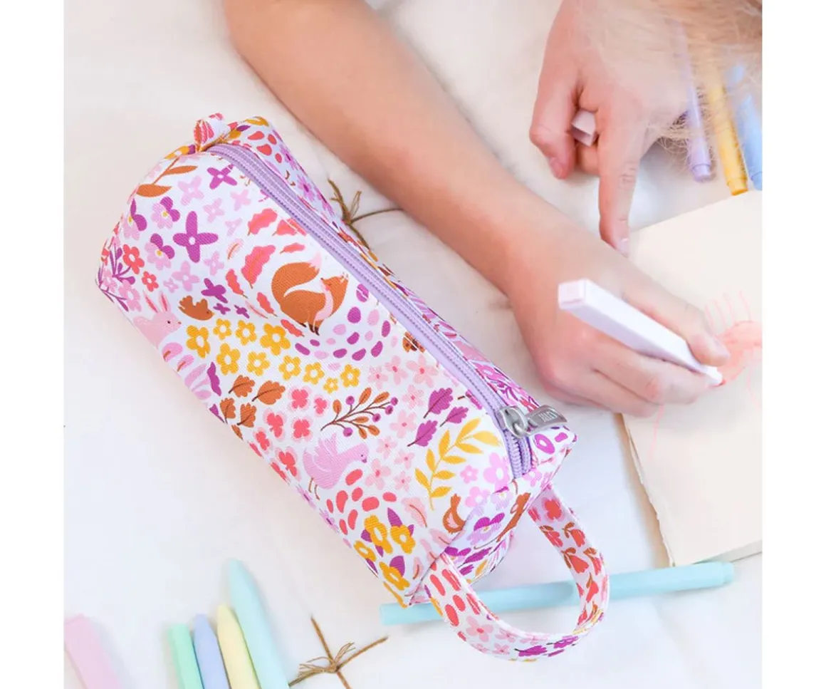 Estuche Flowers Garden Personalizable