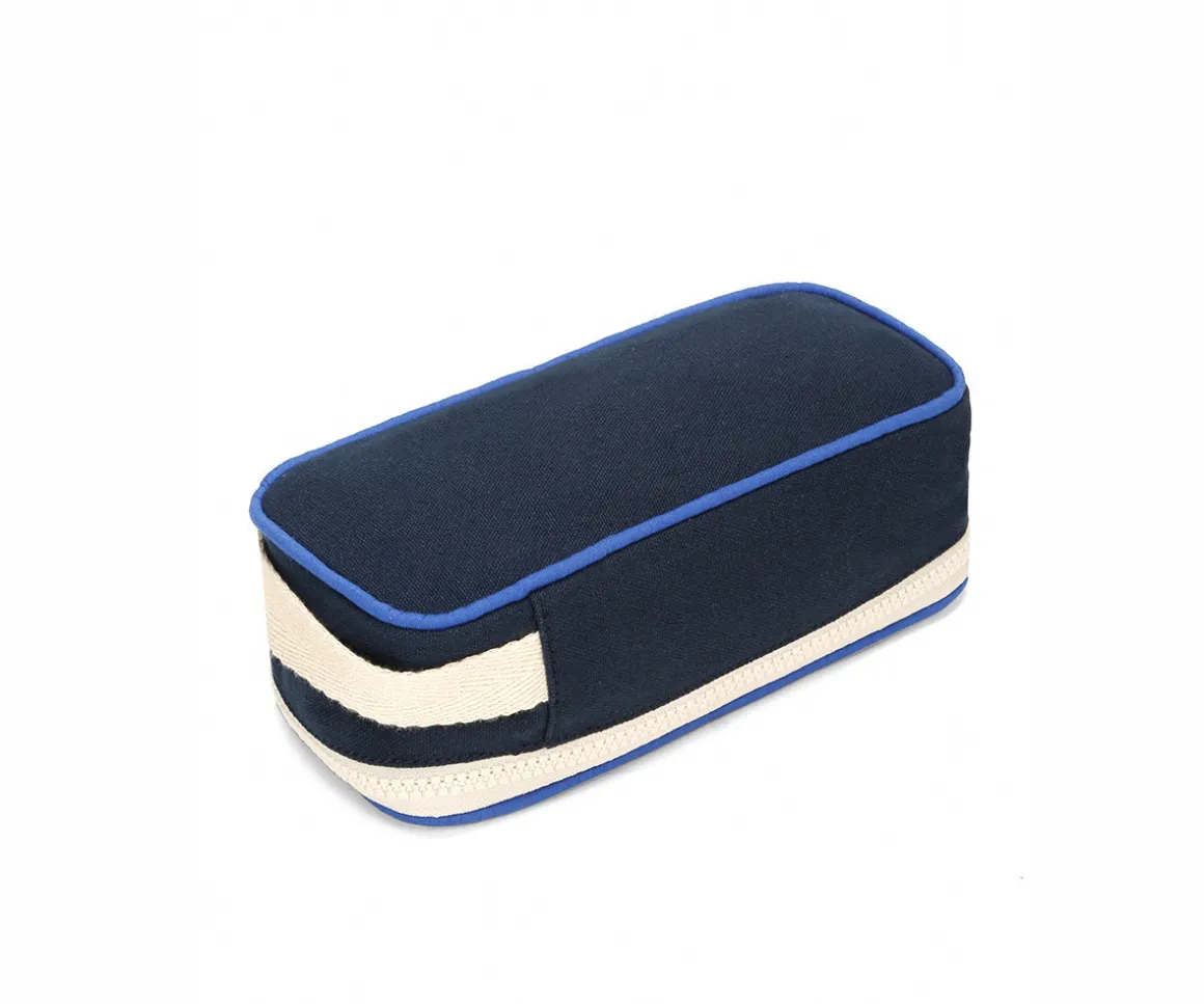 Estuche Max Tricolor Cuadros Beige