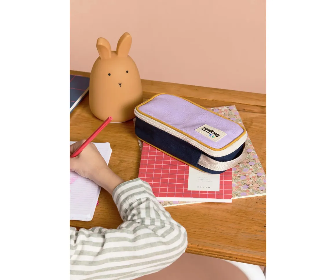 Estuche Max Tricolor Lila