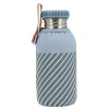 Funda Neopreno Stripes Blue 500ml Personalizable