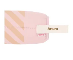 Funda Neopreno Stripes Pink 500ml Personalizable