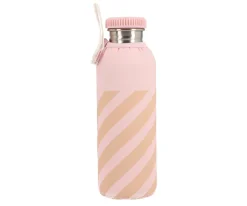 Funda Neopreno Stripes Pink 750ml Personalizable