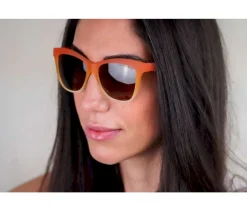 Gafas de Sol Adulto Wayfarer Polarizadas Sienna Ombre