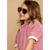 Gafas de Sol Aviator Polarizadas Mauve Rose (9-14 años)
