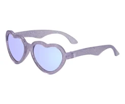 Gafas de Sol Flexibles Hearts (3-5años) Lavender Shimmer Purple Mirrored Lenses