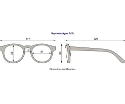 Gafas de Sol Flexibles Navigators (3-5años) Rad Rainbow