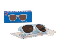 Gafas de Sol Flexibles Navigators (0-24meses) Baby Blue Amber Lenses