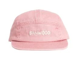 Gorra Banwood Washed 5 Paneles Rosa
