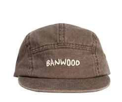 Gorra Banwood Washed 5 Paneles Brown