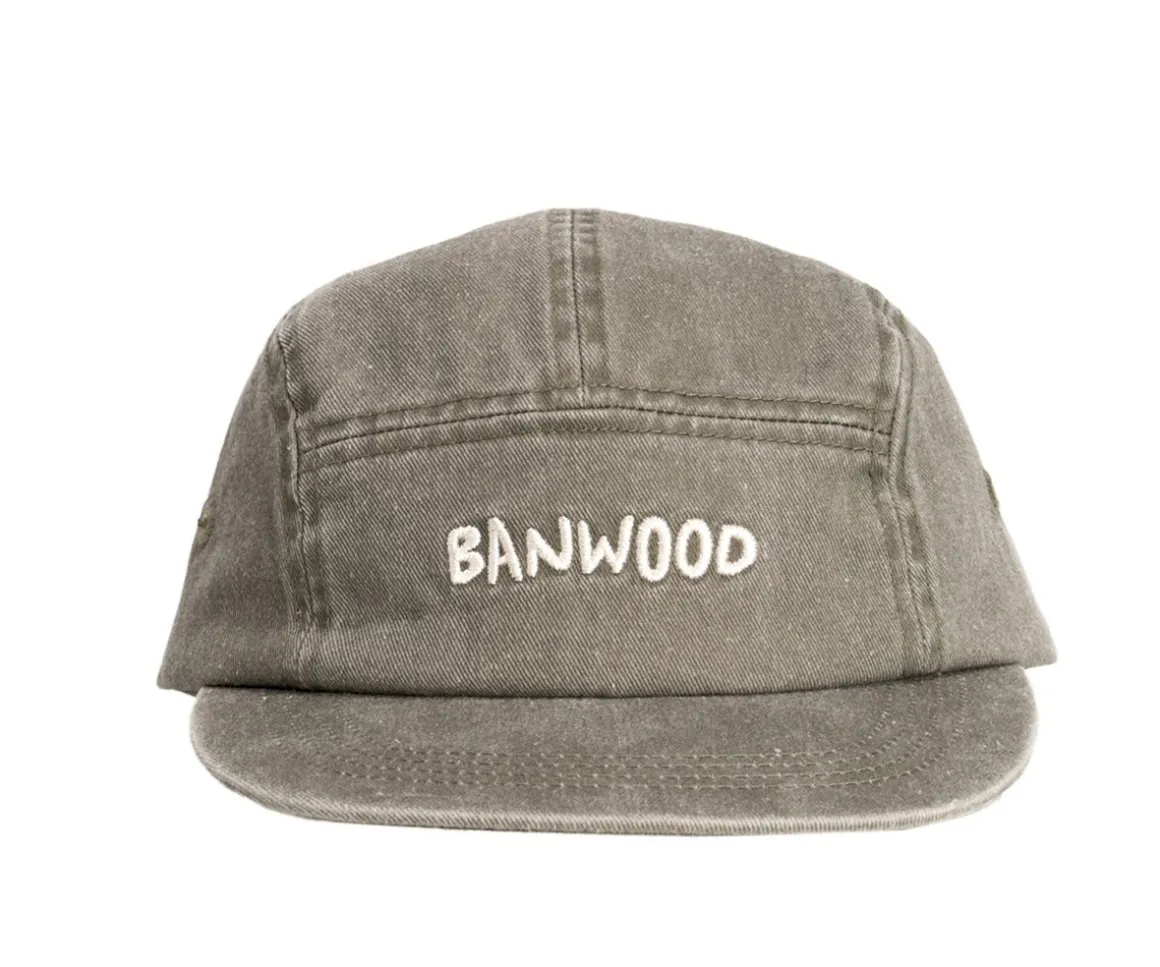 Gorra Banwood Washed 5 Paneles Sage