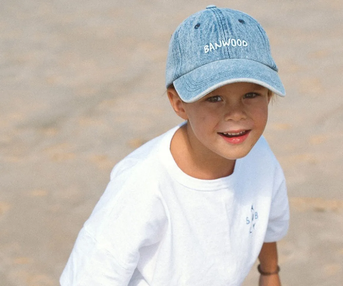 Gorra Banwood Washed Béisbol Denim