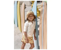 Gorrito de Baño con Protección Check Vanila/Sea Salt