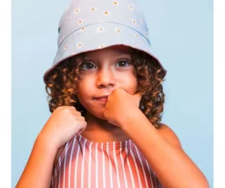 Gorro de Playa Reversible Daisy Flower