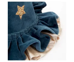 Gorro Puntiagudo Azul Stars