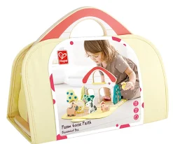 Granja Maletín Animales Madera