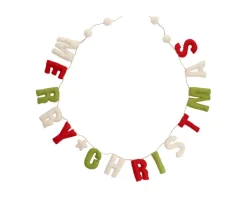 Guirnalda Navidad Merry Christmas