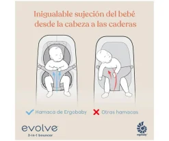 Hamaca 3 en 1 Evolve Beige