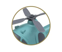 Helicóptero de Bioplástico Azul