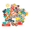 Imanes de Coches de Carreras 24 Piezas