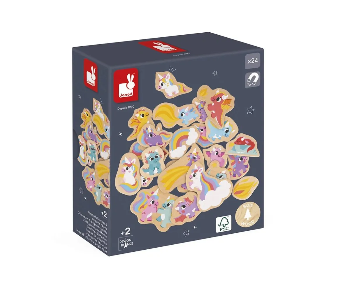 Imanes de Dragones y Unicornios