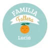 Imán Personalizado Bebé Familia Fallera