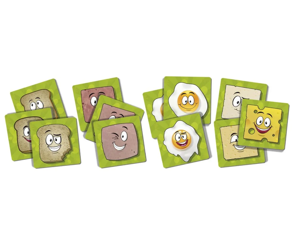 Juego de Cartas Mixto con Huevo