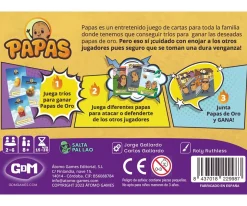 Juego de Cartas Papas