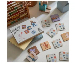 Juego de Memoria Busy Builders & Teeny Toes