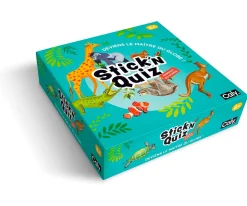Juego de Mesa Stick'n Quiz + Globo Inflable Animales del Mundo
