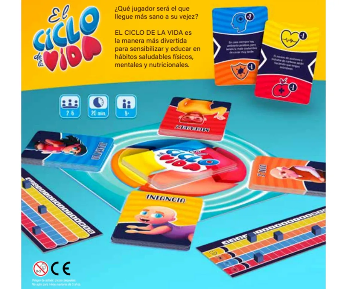 Juego Educativo "El Ciclo de La Vida"