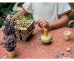 Juguete de Madera Floowing Yellow Bird