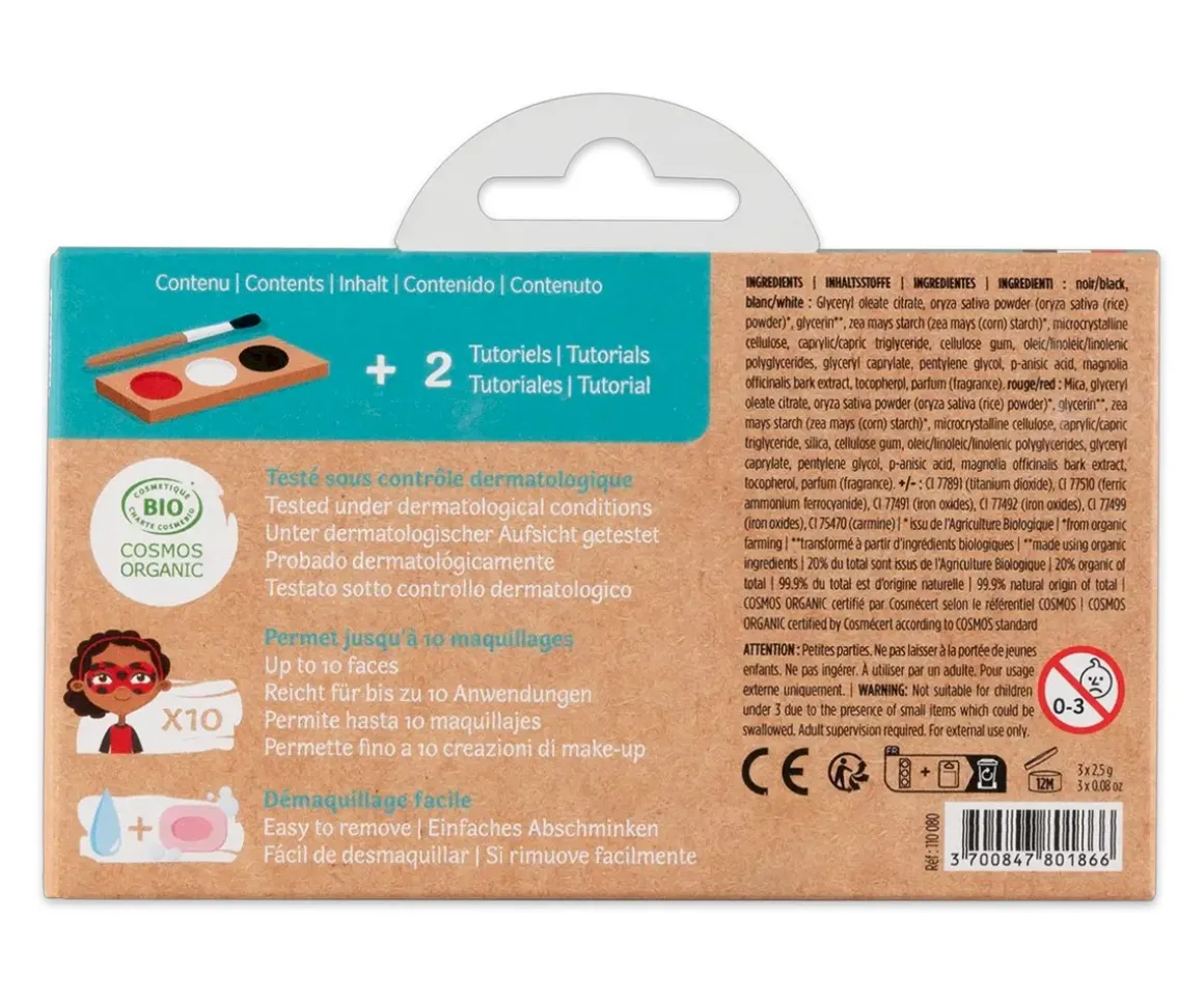 Kit de Maquillaje Pirata y Mariquita