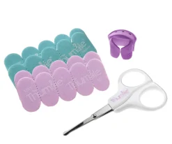 Kit Tijeras + Lima de Uñas + 20 Recambios para Bebé Baby Nails