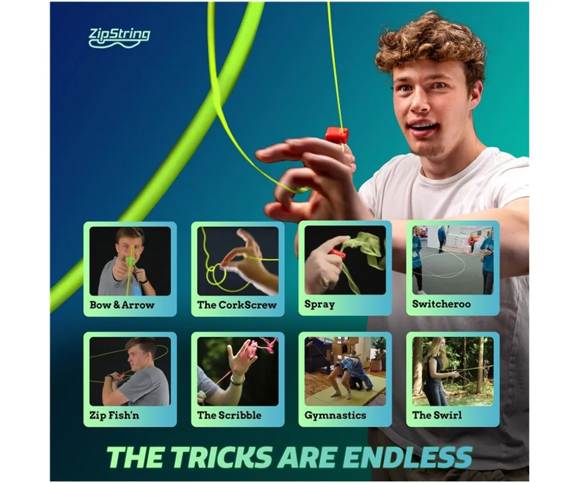 Lanzador ZipString Rock'it Red