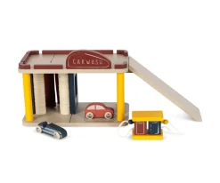 Lavadero de Coches de Madera FSC