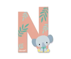 Letra Madera Pure N Rosa