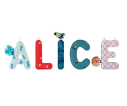 Letra Tela Lilliputiens J