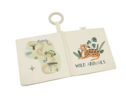 Libro de Tela y Texturas Animales Salvajes