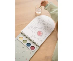 Libro para Colorear con Acuarelas Little Farm