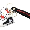 Llavero Colgante Hello Kitty Zapatilla Negro
