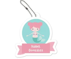 Llavero Mochila Sirena y Amigos