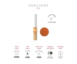 Lámpara Infantil 3 en 1 Zoo Light Fox