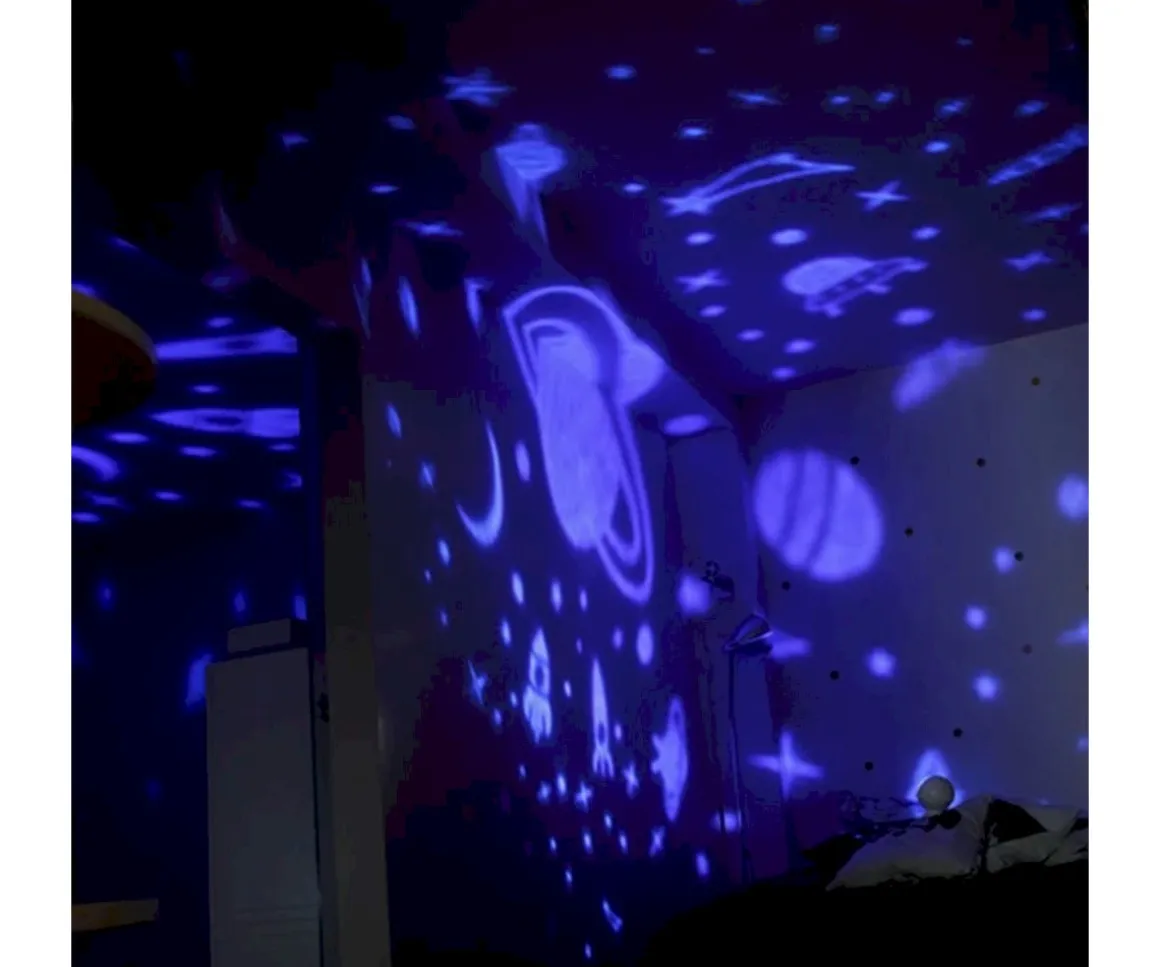 Luz Nocturna GIOstar Astronauta con Caja de Música