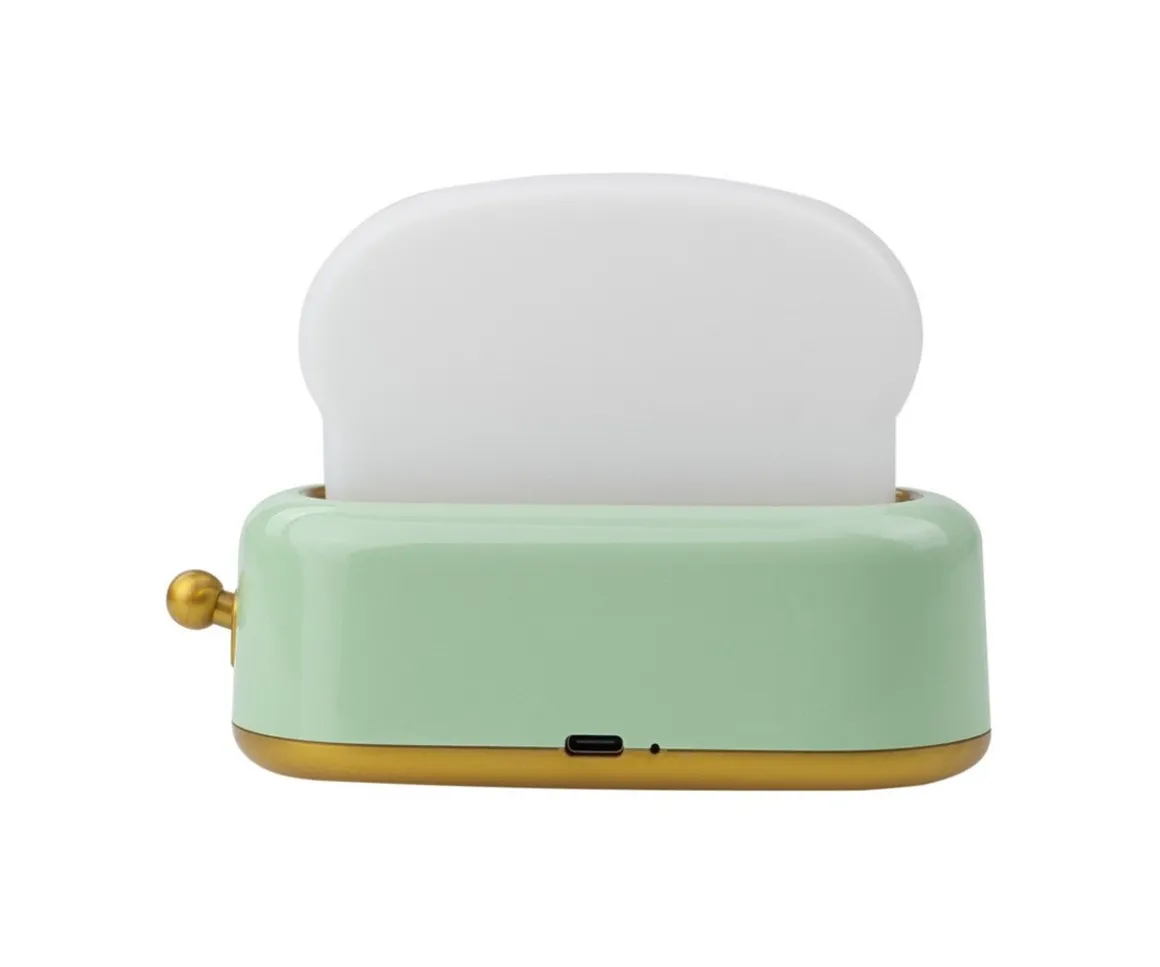 Luz Nocturna LED Tostadora Verde