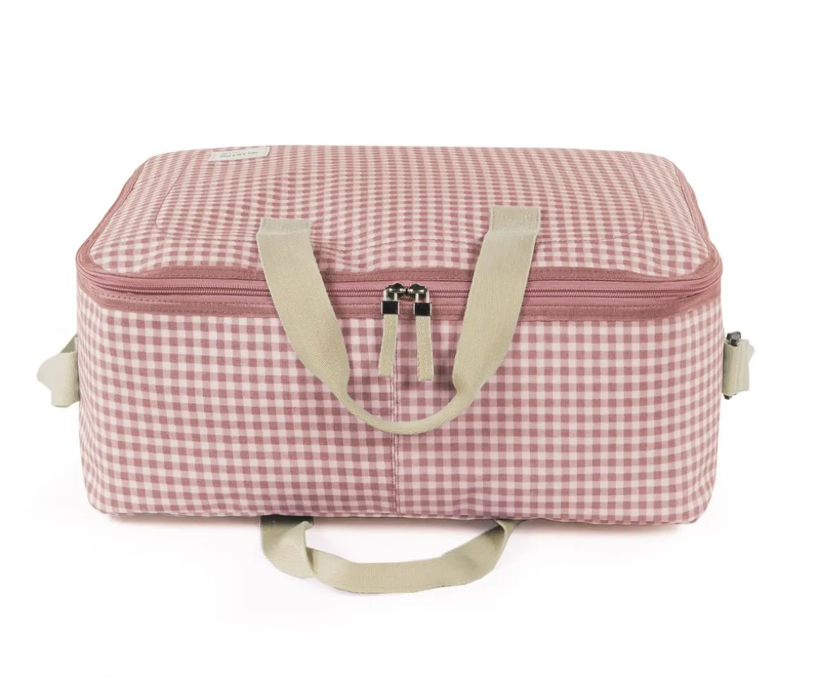 Maleta I Love Vichy Rosa