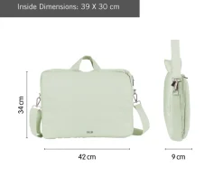 Maletín Portátil Escolar Colección 430 Since 1918 Verde