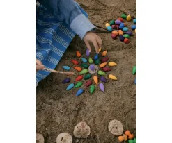 Mandala Copo de Nieve Arcoíris