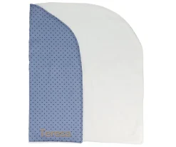 Manta Arrullo Mini Star Blue Personalizable