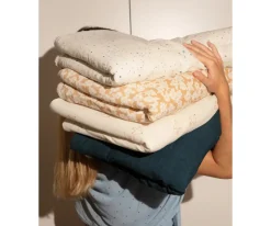 Manta de Invierno Wabi Sabi Brown Hoshi Birds